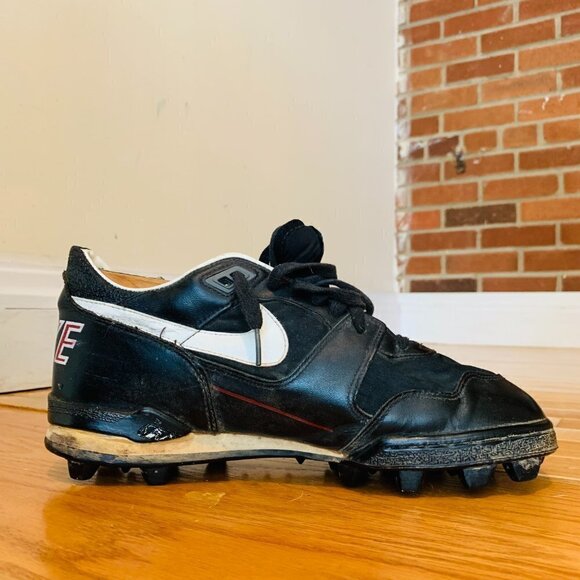 Vintage 1991 Nike Grid Shark Football Cleats Size 10.5 main image 4